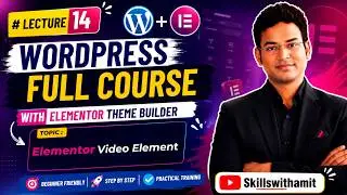 Elementor Video Widget Tutorial in Hindi (2026) | Add YouTube & Self-Hosted Videos in WordPress