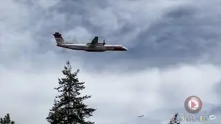 Airtankers, helicopters hit Kelowna wildfire