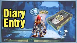 Diary Entry - Flashback Tapes - Crash Bandicoot 4