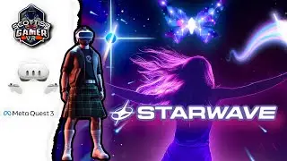 Starwave | Arcade Music & Rhythm Game | First Try | Quest 3