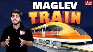 How Maglev Train Works | Magnetism | Science Experiment | Home Revise