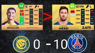 DLS 23 | AL NASAR VS PSG NEW RATING PLAYER DREAM LEAGUE SOCCER 2023  #dls23 #youtube #youtubeshorts