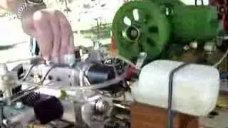 Model Flat Four engine really runs!