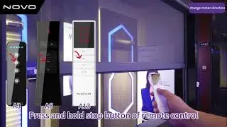 Novo zip screen operation guide