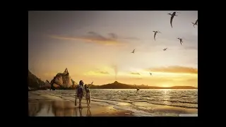 Slow Reggae Music Instrumental with Acoustic Guitar