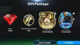 LEAGUE TOKENS GLITCH COMPENSATION! NEW GIFT PACKAGE FROM EA! FREE 103 KAKA AND SHARDS! FC MOBILE 25!