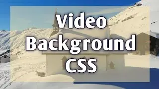 How to Add Video Background In Website With HTML & CSS | Hindi Tutorial