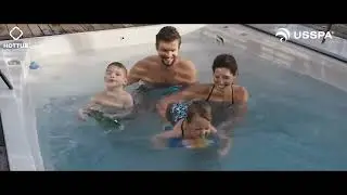 Luxusn&yacute; SWIM SPA baz&eacute;n pre cel&uacute; rodinu na pl&aacute;vanie aj relax