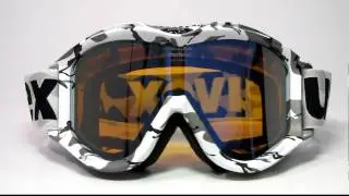 Uvex FP501 Pro Goggle: White Camo : ARTECHSKI.com