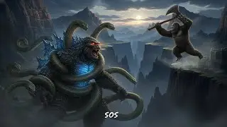 Kong Saves Godzilla from 100 Giant Snakes! (Titanoboa Attack)