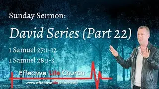 Effective Life Church - The Dangers of the Occult - Pastor Matthew Guest
