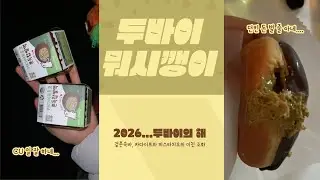 VLOG | 두바이 뭐시깽이들에 빠져버린 한 여자 | CU 두바이 찹쌀떡, 두바이 미니 수건 케이크, 던킨 두바이스타일 도넛 | 해피 두바이 이어
