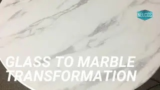 Glass to Marble Transformation | Nelcos Architectural Film Installation