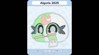 Countryballs Algeria Speedpaint 2025