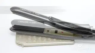 Ceramic+ion&trade; High Performance Professional Travel Flat Iron | Olivia Garden