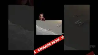 Breaking News Single Engine Plane lands on Santa Monica Beach ⛱️