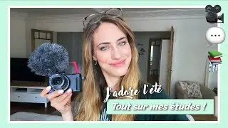 MON PARCOURS SCOLAIRE / MES ÉTUDES D'AUDIOVISUEL ET DE COMMUNICATION || J'adore l'été