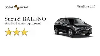 Suzuki BALENO + standard safety equipment | FleetSure