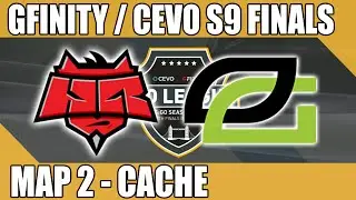 OpTic Gaming vs HellRaisers | Map 2 (Cache) Gfinity/CEVO Season 9 Finals (28.04.2016)