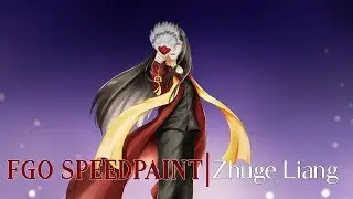 Unreturning Formation Stone Sent | FGO SPEEDPAINT | Zhuge Liang