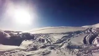 Abitibi snowmobile - Snocross and skidoo stunts