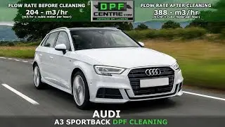 Audi A3 1.6 TDI DPF Cleaning