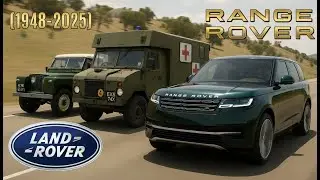 Land Rover (1948-2025) 🔥✨ #aurax #rangerover #cars #evolution #transformation 