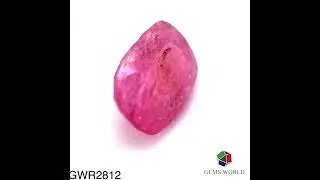 GWR2812 Natural Old Burma Ruby gemstone