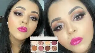 BELLE EN ARGENT Plum Premonition Panchromatic eyeshadow palette swatches, tutorial, & review