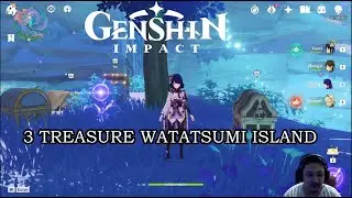 3 PETI HARTA SEKALIGUS DI PULAU WATATSUMI | GENSHIN IMPACT INDONESIA