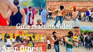 Delhi Red Fort in Public reaction 😱🤩/  Azar fitness India 🇮🇳 video 🫣