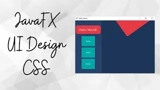 JavaFX UI Design CSS #0 - fx-background-color