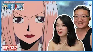 MARINES CLEAN UP THE CROCODILE MESS | ONE PIECE Episode 127 Couples Reaction & Discussion
