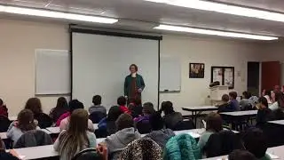 Thomas Jefferson Leads Children In Reciting A Quote From The Declaration Of Independence