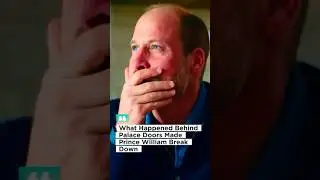 То, что произошло за дверями дворца, довело принца Уильяма до нервного срыва. #принцвиллиам #прин...