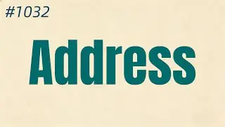 Do You Really Know What &ldquo;Address&rdquo; Means? | English Listening Practice for Beginners