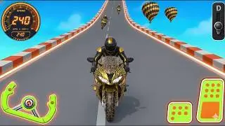 Mega Ramp Bike Racing 2025 😱 Insane Jumps & Crazy Stunts | Android Bike Game #5
