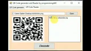 QR Code Image Generator and Reader in vb.net
