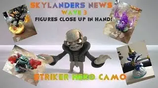 Skylanders News WAVE 3 Figures Close UP IN HAND