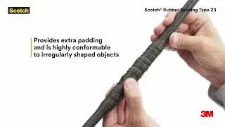 Weather resistant 3M Scotch&reg; Rubber Splicing Insulating  Sealing Tape 23