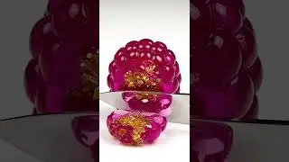 Ultra Satisfying Glass Fruit Cutting ASMR 🍎✨ | Relaxing Dopamine Shot