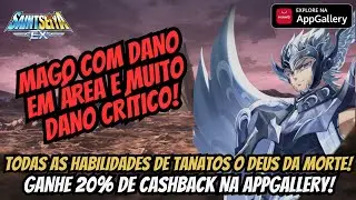 ⭐THANATOS O DEUS DA MORTE! DANO EM ÁREA E MUITO DANO CRÍTICO! GANHE ATÉ 20% DE CASHBACK APPGALLERY!⭐
