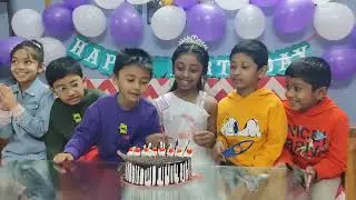 Happy Birthday to princess Rushda. #happybirthday #hbd #kidsrushdashow #surprise #cake #birthdaycake