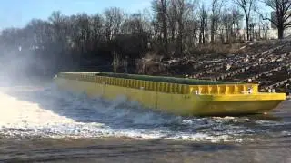 The Launch of ME 1501 New Mulzer Barge