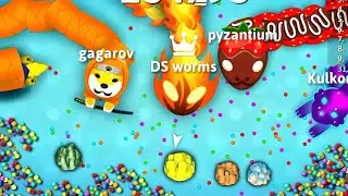 OMG 😲 Snake io 🐍 Agni snake | Smooth Run 64,000+ Score || DS worms