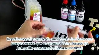 Como recargar un CISS con cartuchos T00X-T02X-T03X-T04X-T06X para Epson