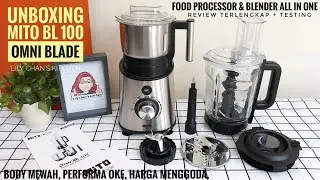 UNBOXING+TESTING MITO BL100 OMNI BLADE (FOOD PROCESSOR & BLENDER ALL IN ONE)||'LILY CHAN'S KITCHEN