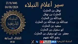 ذرية الحارث بن عبد المطلب (سير أعلام النبلاء)