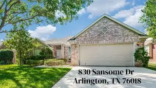 830 Sansome Dr | Arlington, TX 76018