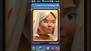 Elixir Golem New Triple Elixir Deck #clashroyale #shorts